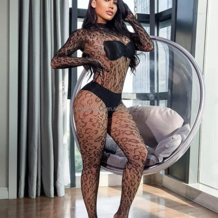 💋Sexy Zentai Catsuit langarm mit Finger S- L Nylon transparent Body 💋 Weiss
