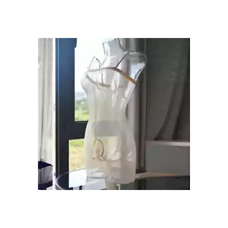 Sexy Bodystocking mit PENISHÜLLE Strumpfhose Catsuit Sexy Männer Beige